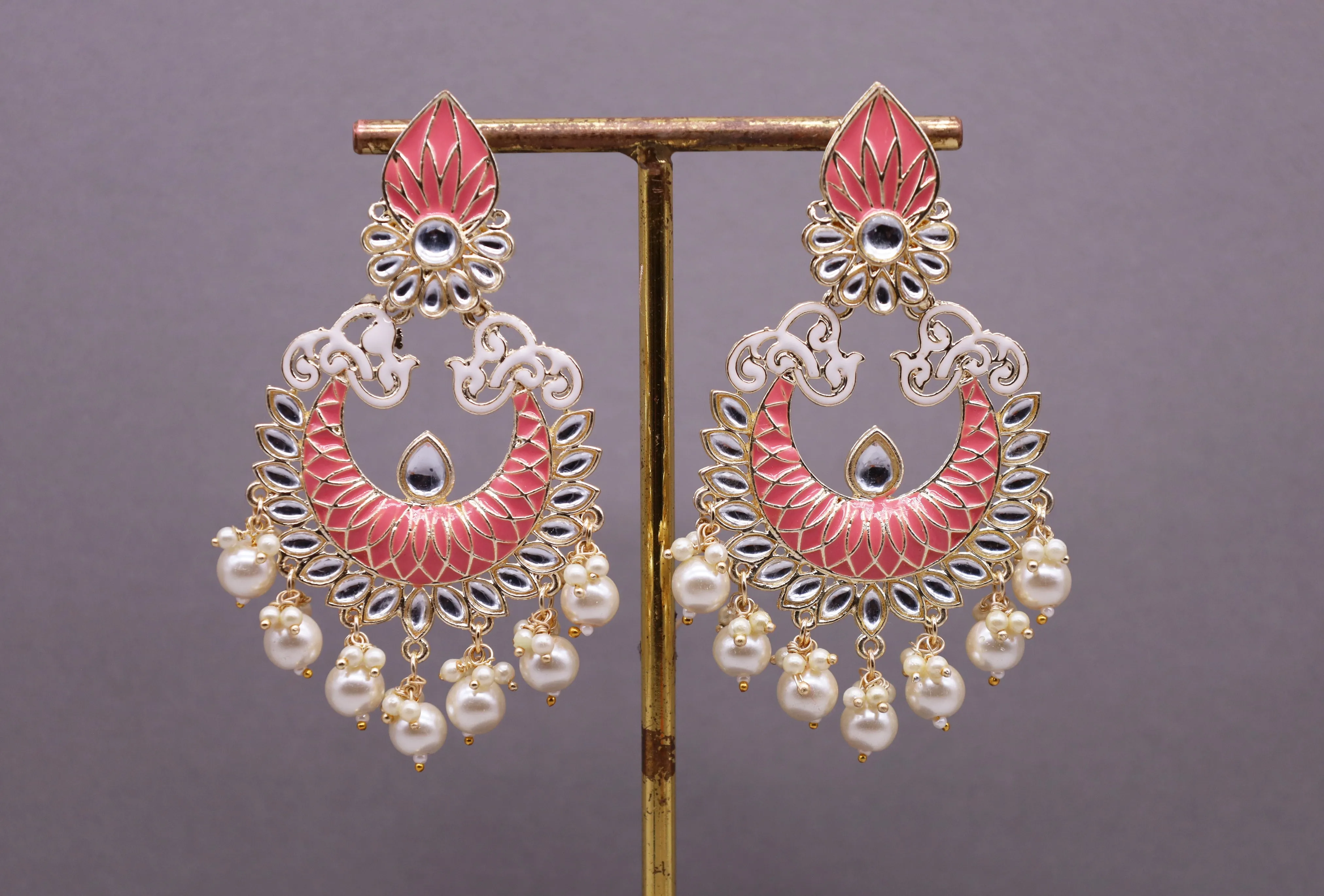 Eesha Meenakari Earrings