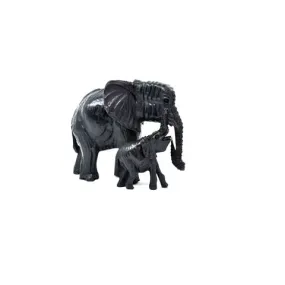 Elephant with Baby Sculpture 12