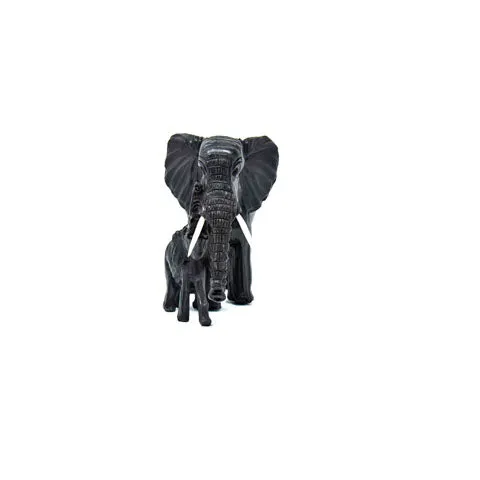 Elephant with Baby Sculpture 12