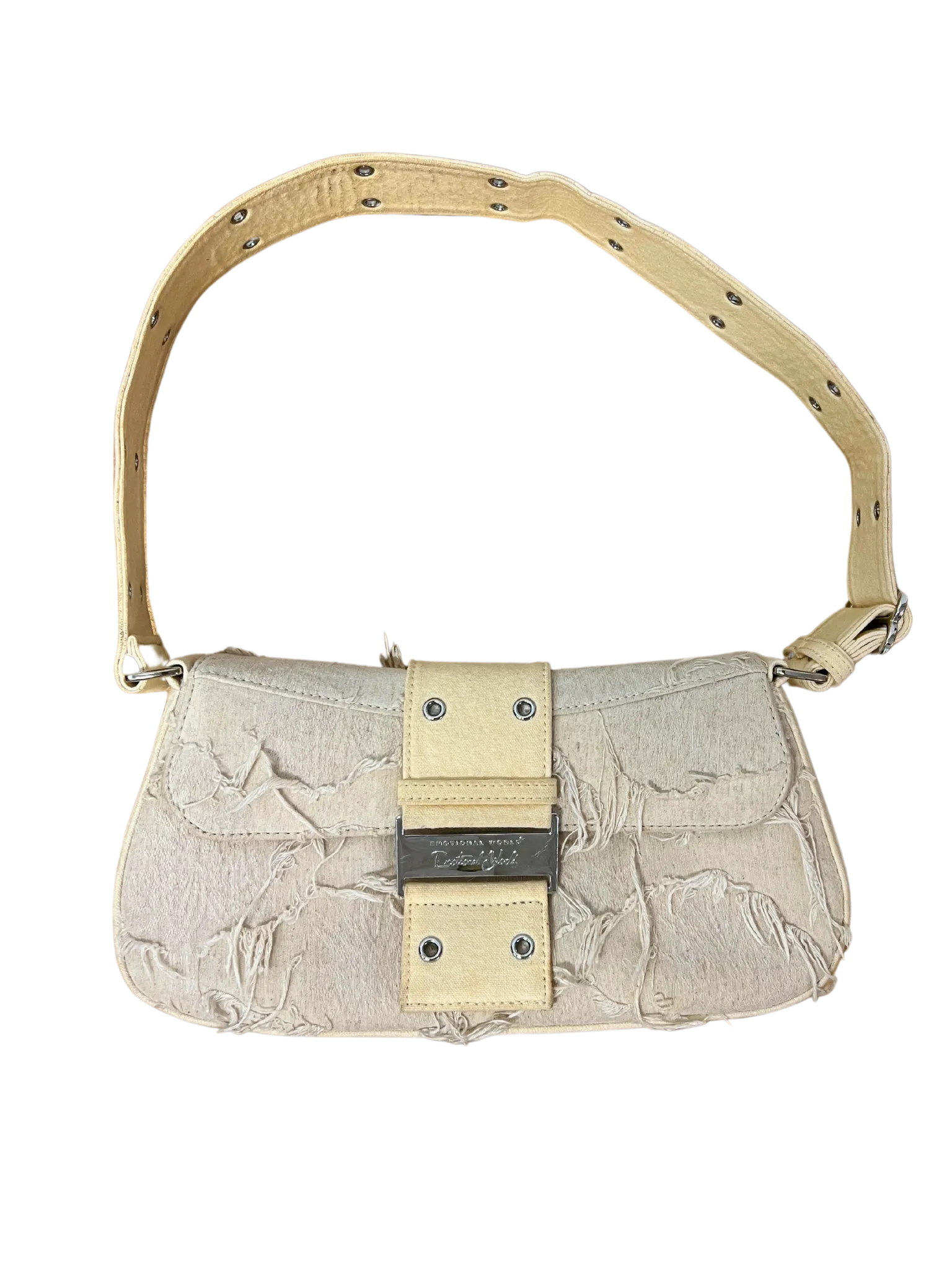 Emotional World Cream Vintage Punk Bag