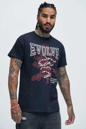 Evolve And Grow Short Sleeve Tee - Black