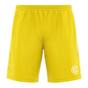 FC Match Football Short - Yellow