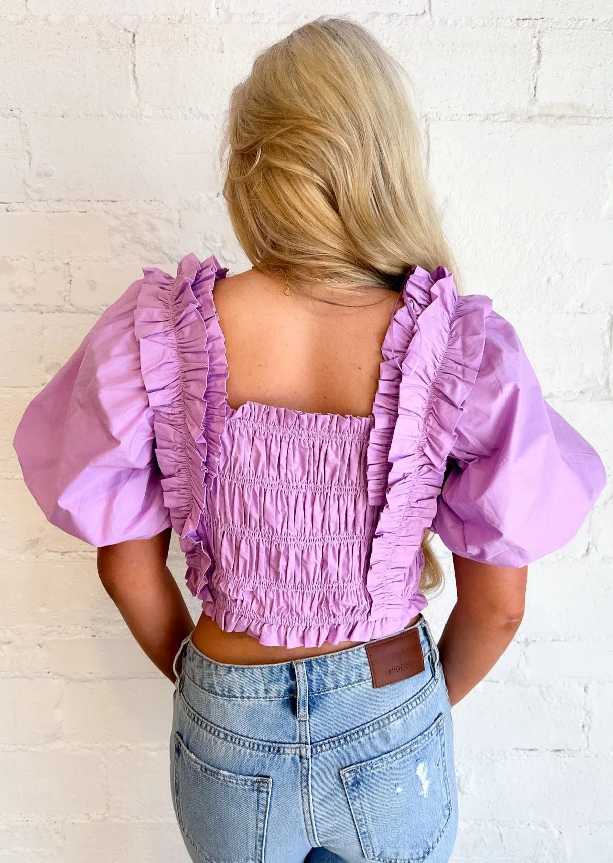 Feeling Fun Puff Sleeve Top