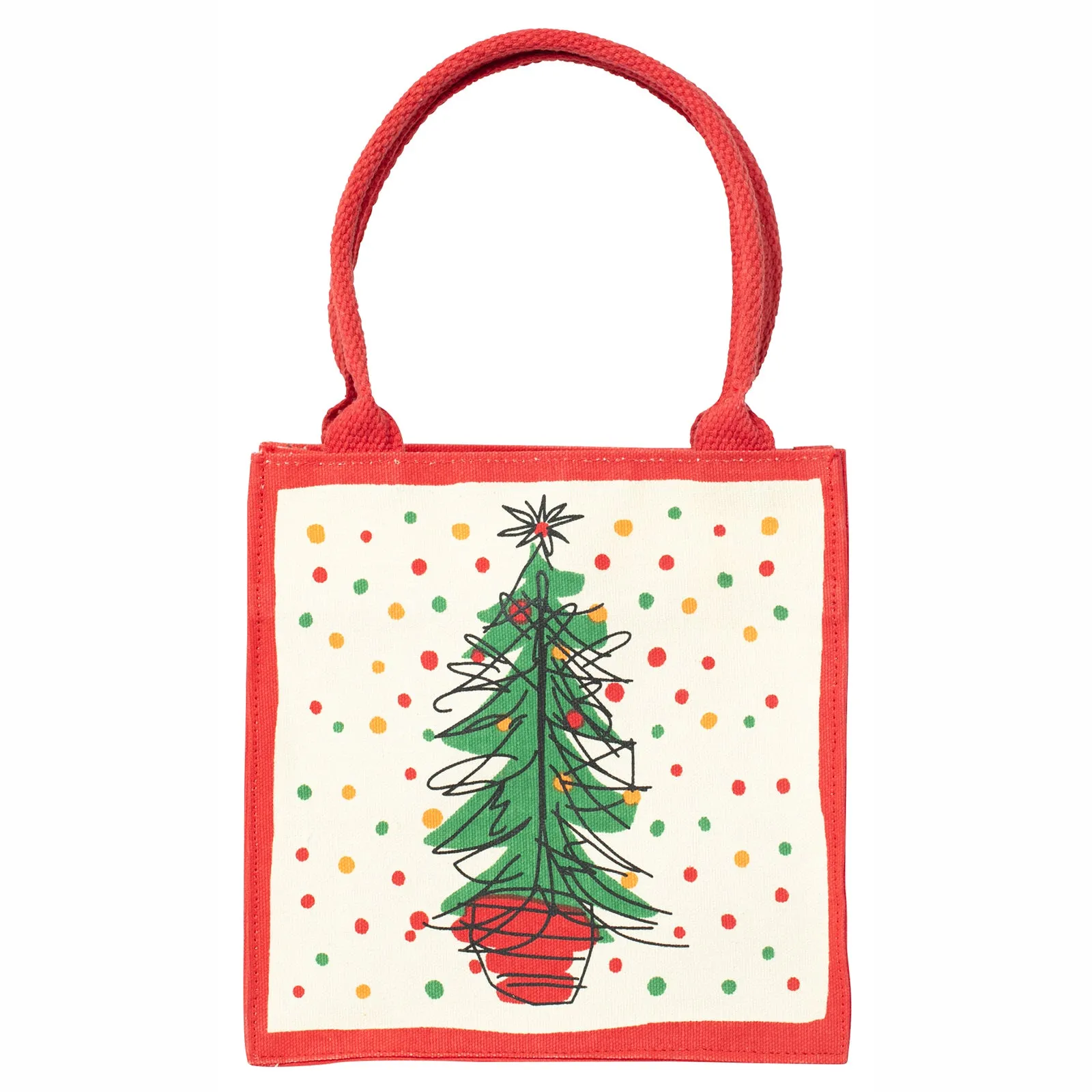 Festive Tree Itsy Bitsy Gift Bag - Reusable & Eco-Friendly