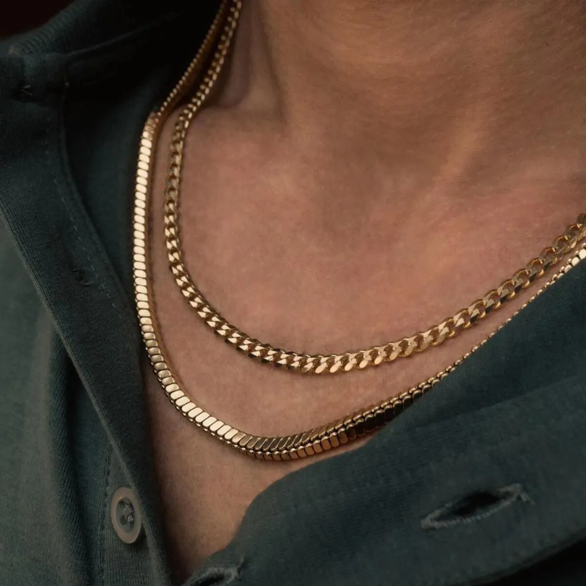 Gold Gods 4MM Micro Cuban Link Chain - Yellow Gold