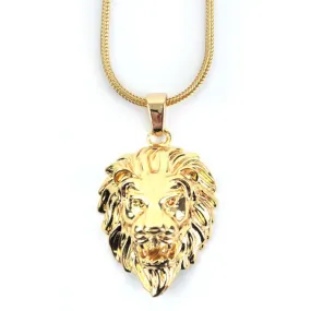 Gold Gods Lion Head Chain