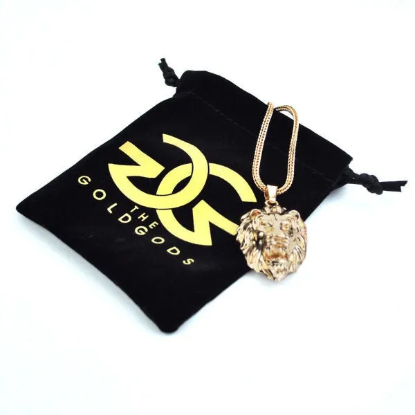 Gold Gods Lion Head Chain