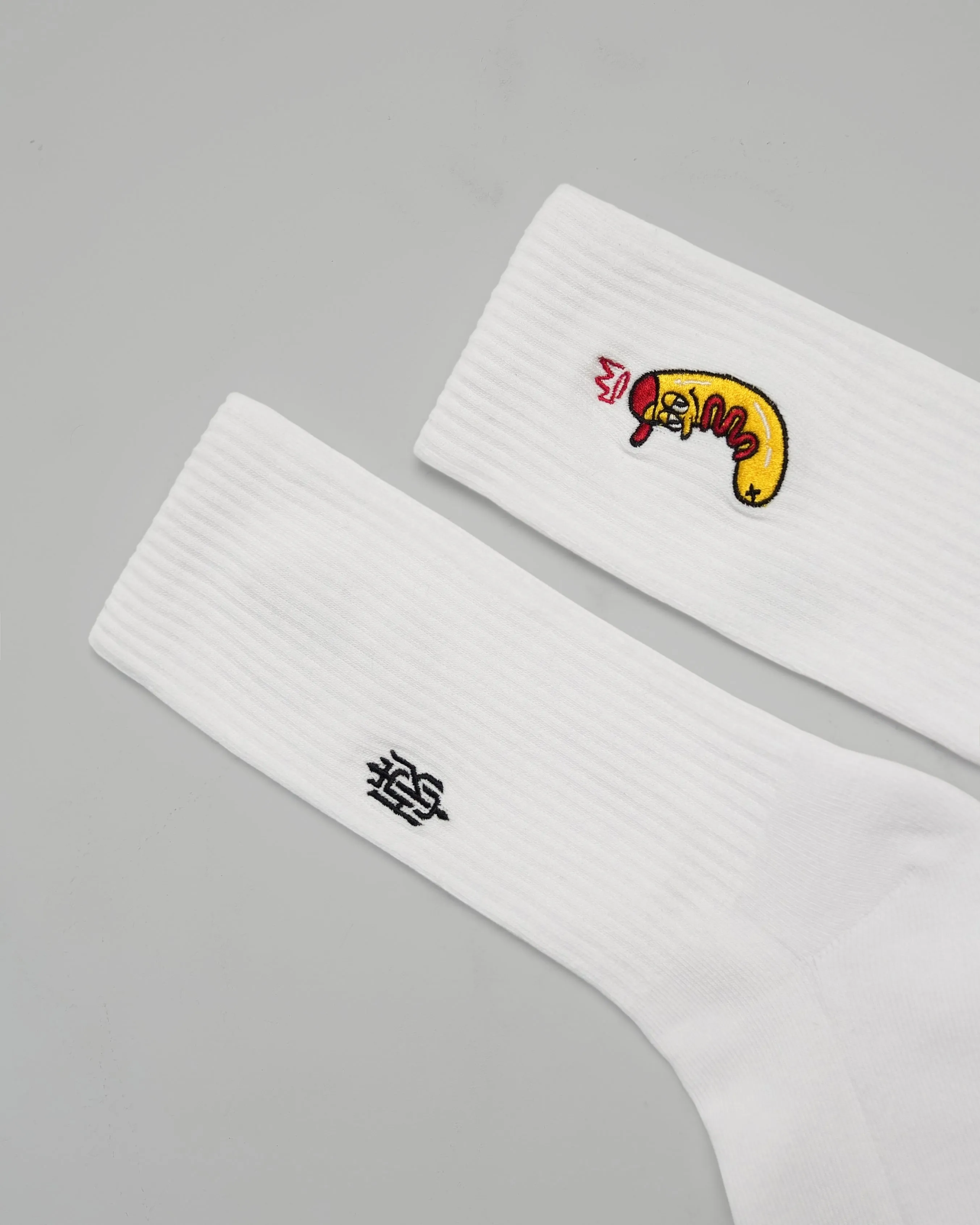 HDK Embroidery Logo Crew Socks