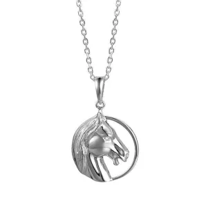 Horse Infinity Pendant