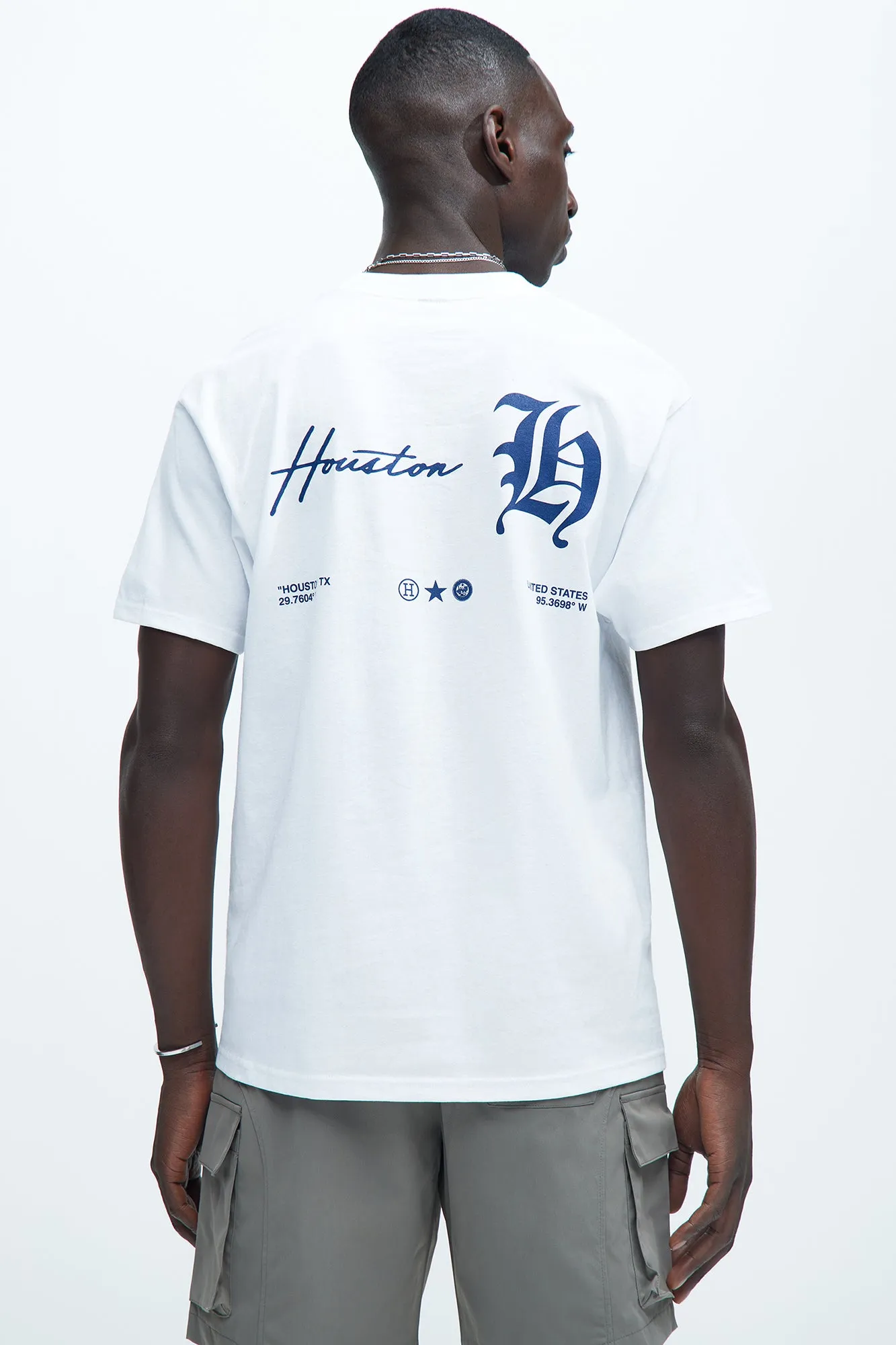 Houston Official Short Sleeve Tee - White