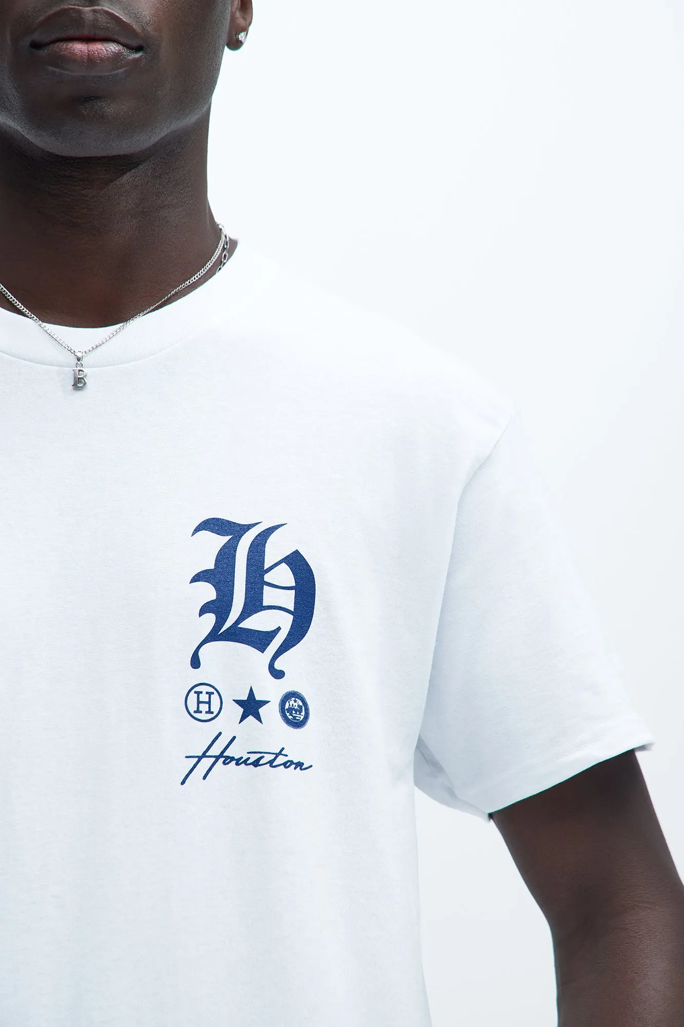 Houston Official Short Sleeve Tee - White