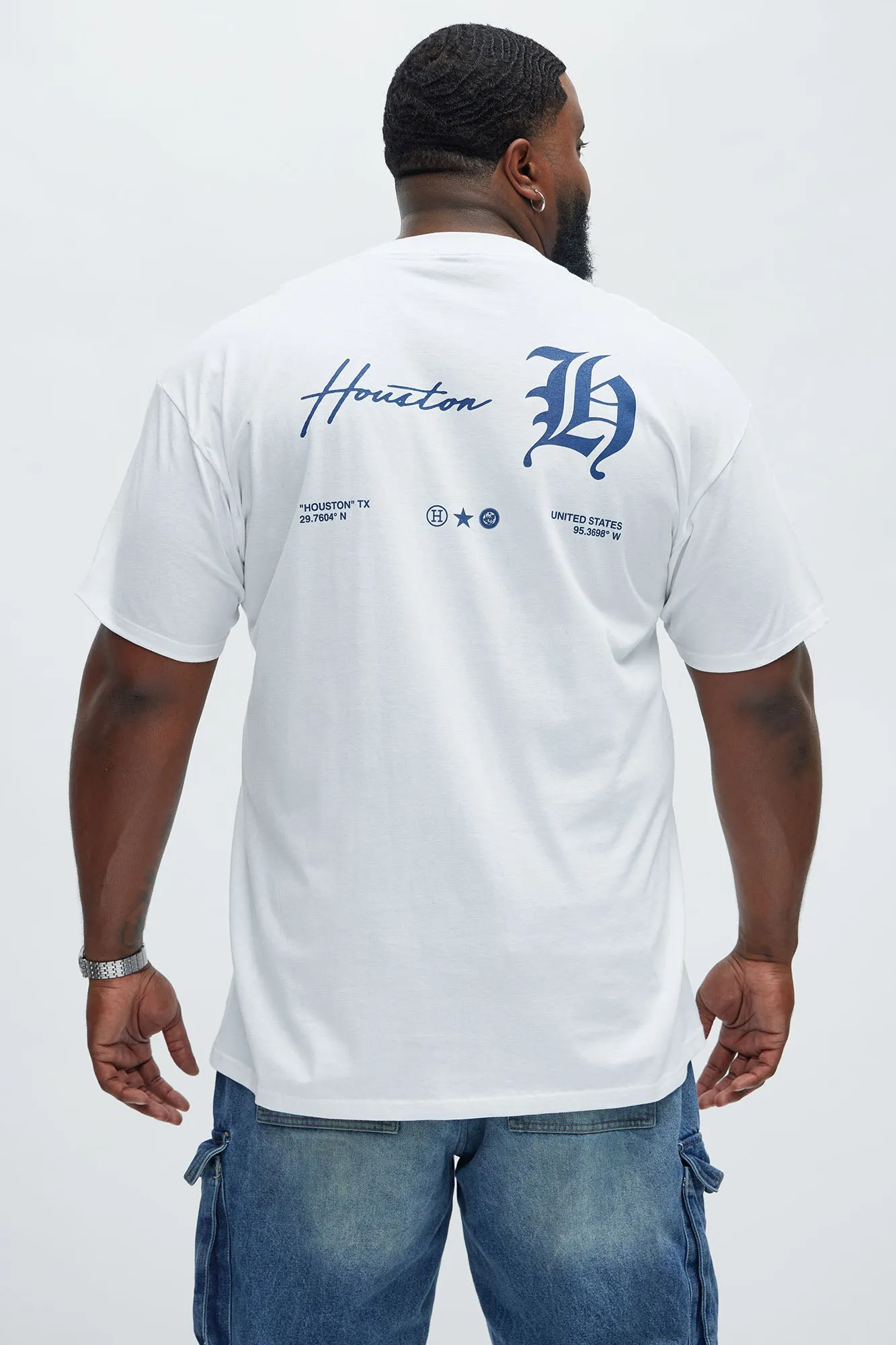 Houston Official Short Sleeve Tee - White