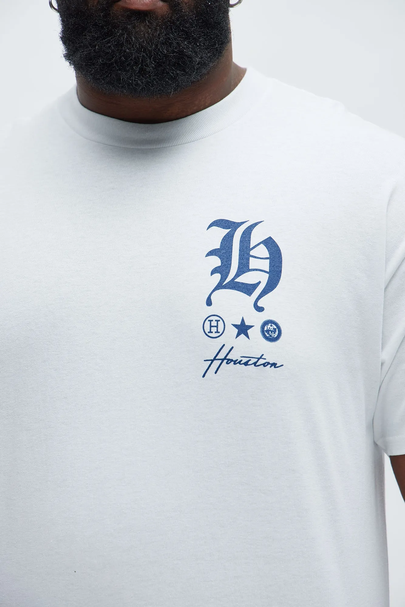 Houston Official Short Sleeve Tee - White