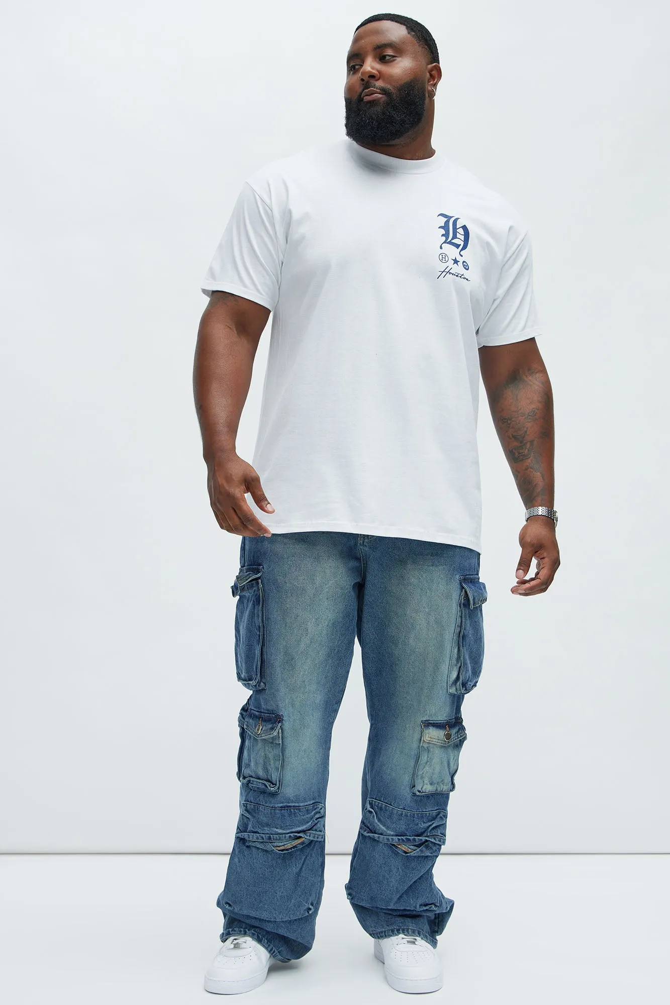 Houston Official Short Sleeve Tee - White