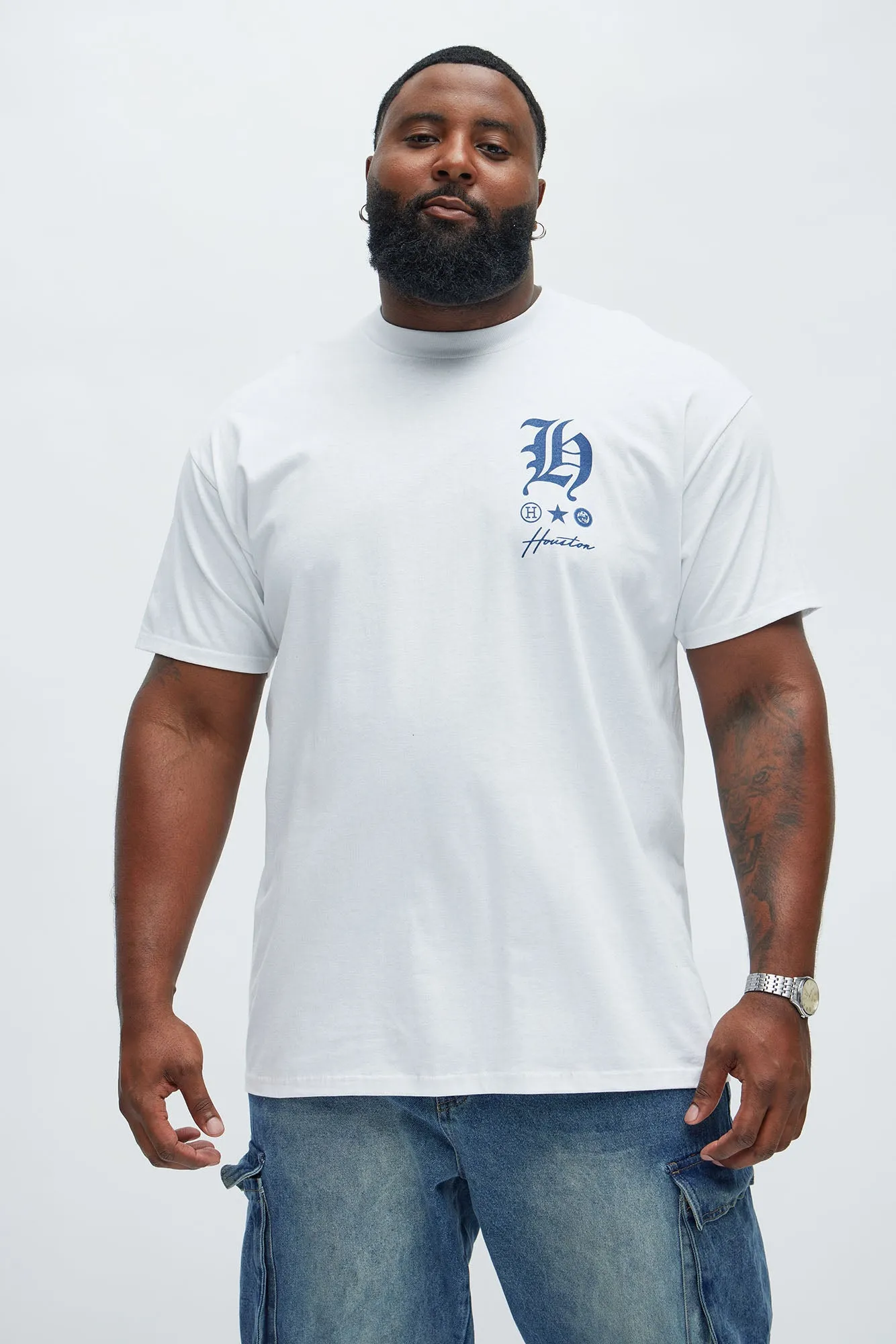 Houston Official Short Sleeve Tee - White