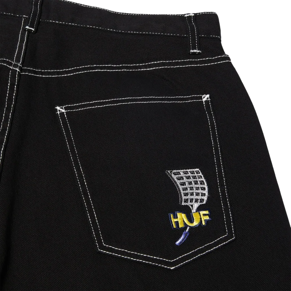 HUF BAYVIEW SHORT-BLACK