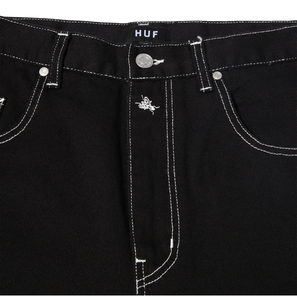 HUF BAYVIEW SHORT-BLACK