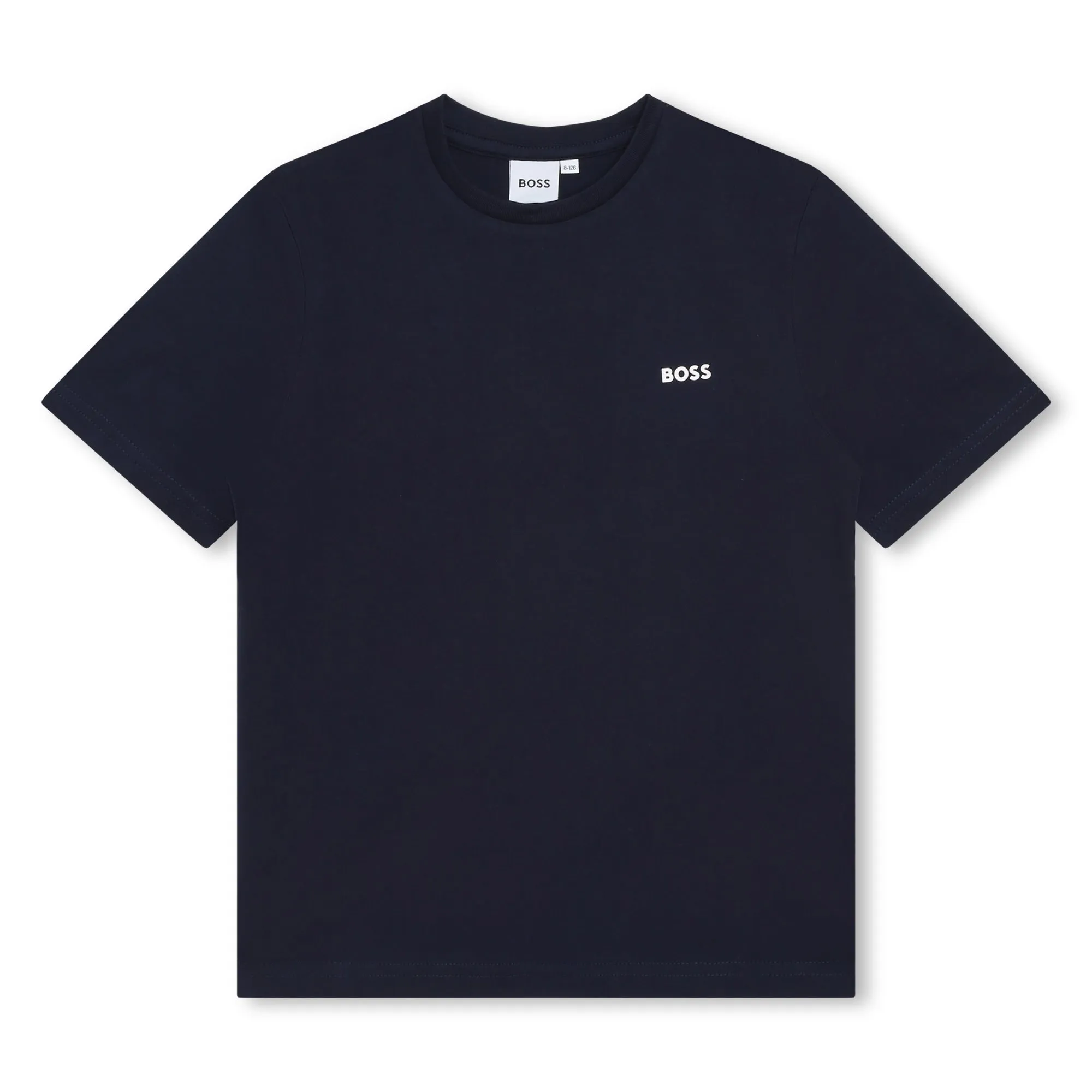 Hugo Boss Boys Navy Basic T-Shirt w/Logo _ J25P23-849