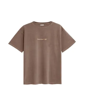 Icon Washed Soft Brown T-Shirt