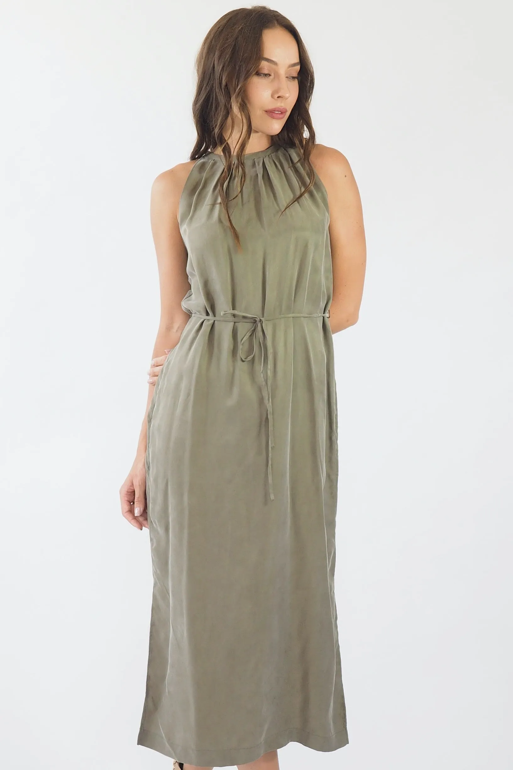 Isla Dress - Khaki