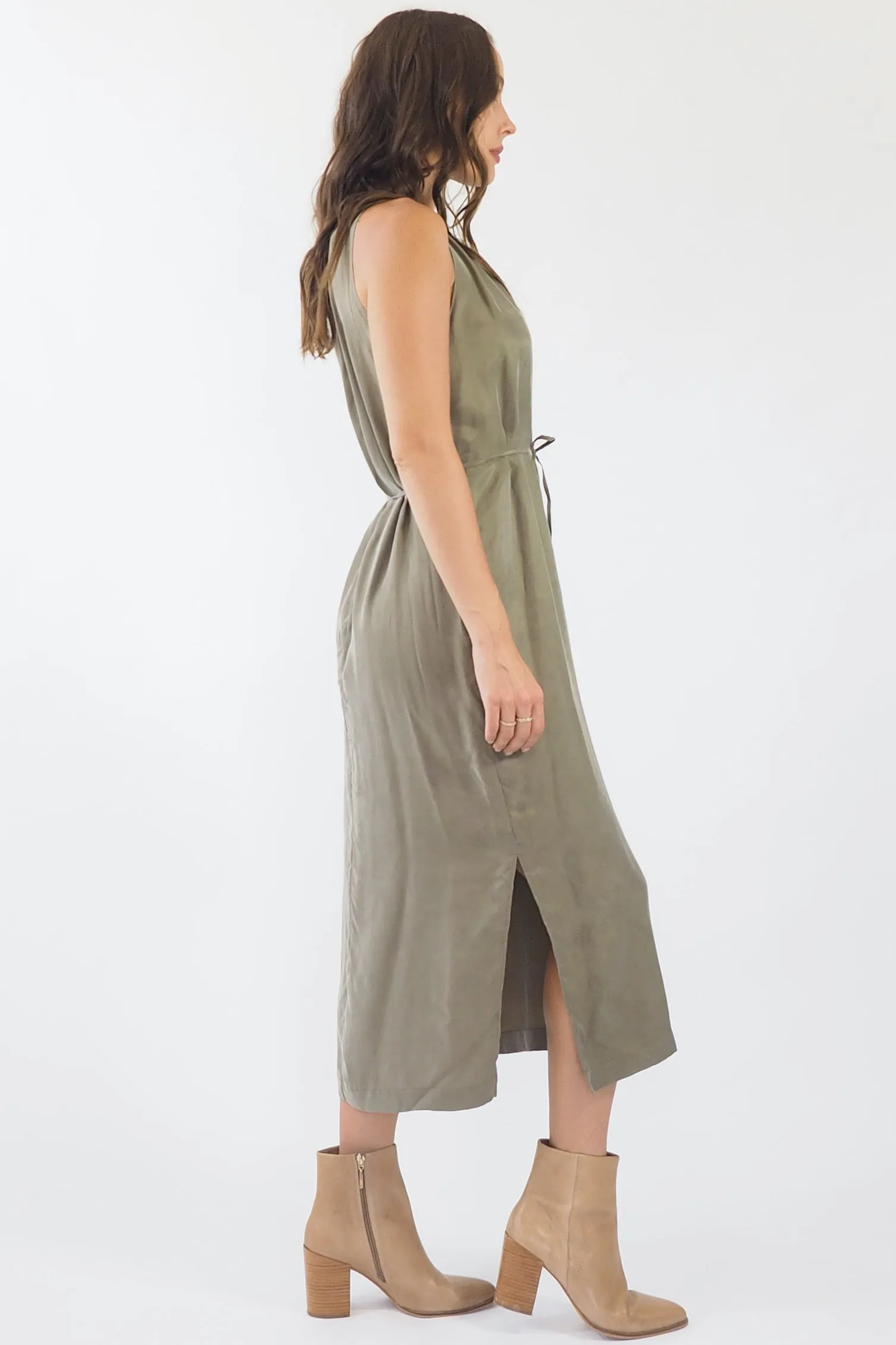 Isla Dress - Khaki