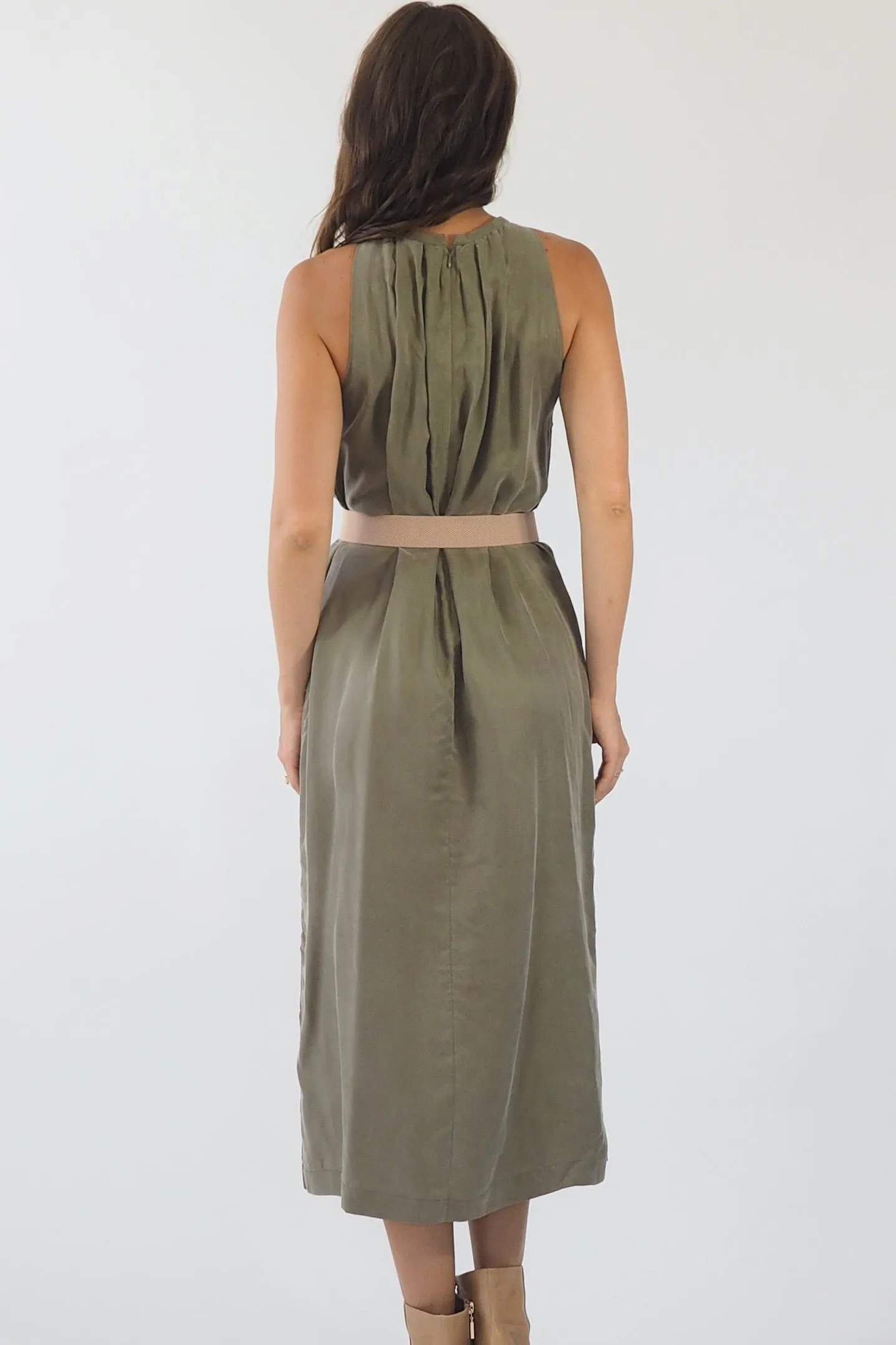 Isla Dress - Khaki