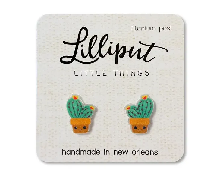 Kawaii Cactus Posts by Lilliput Little Things