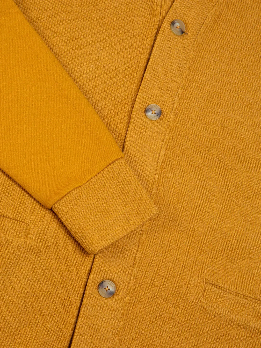 KESTIN Glencorse Cardigan in Medal Japanese Wool