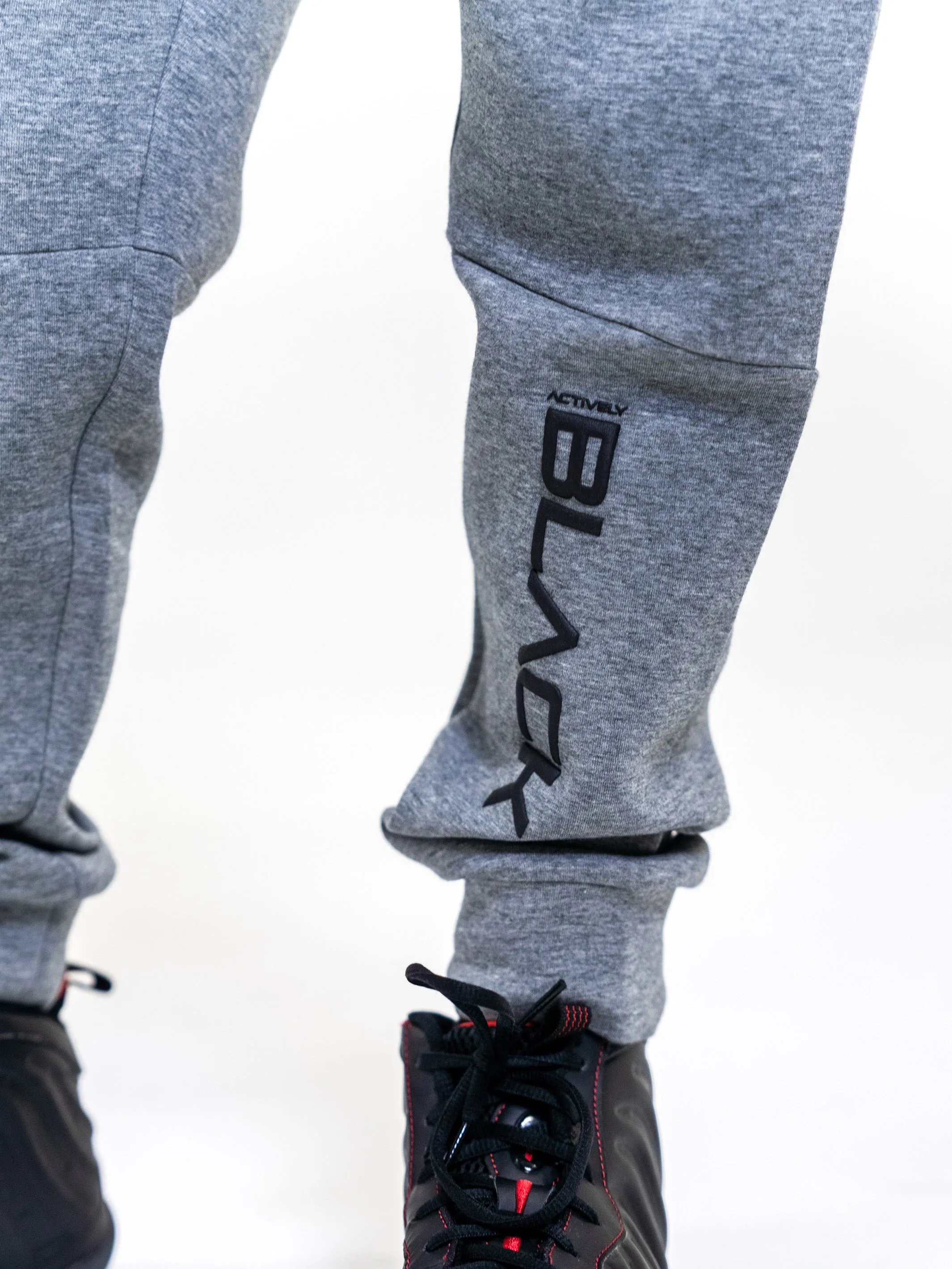 Kids Actively Black Performance Tech Joggers