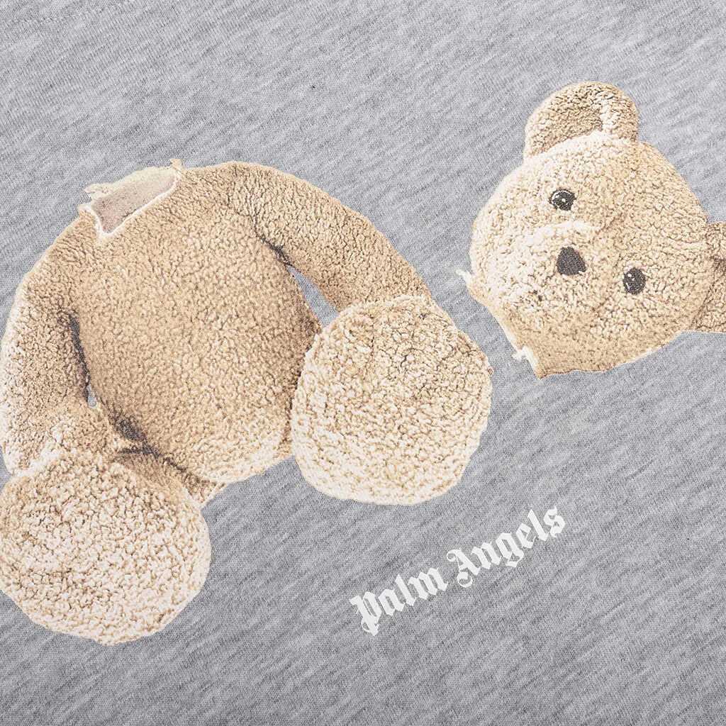 Kids Bear T-Shirt - Melange Grey