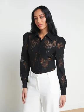 L’agence - Jenica Lace Blouse - Black