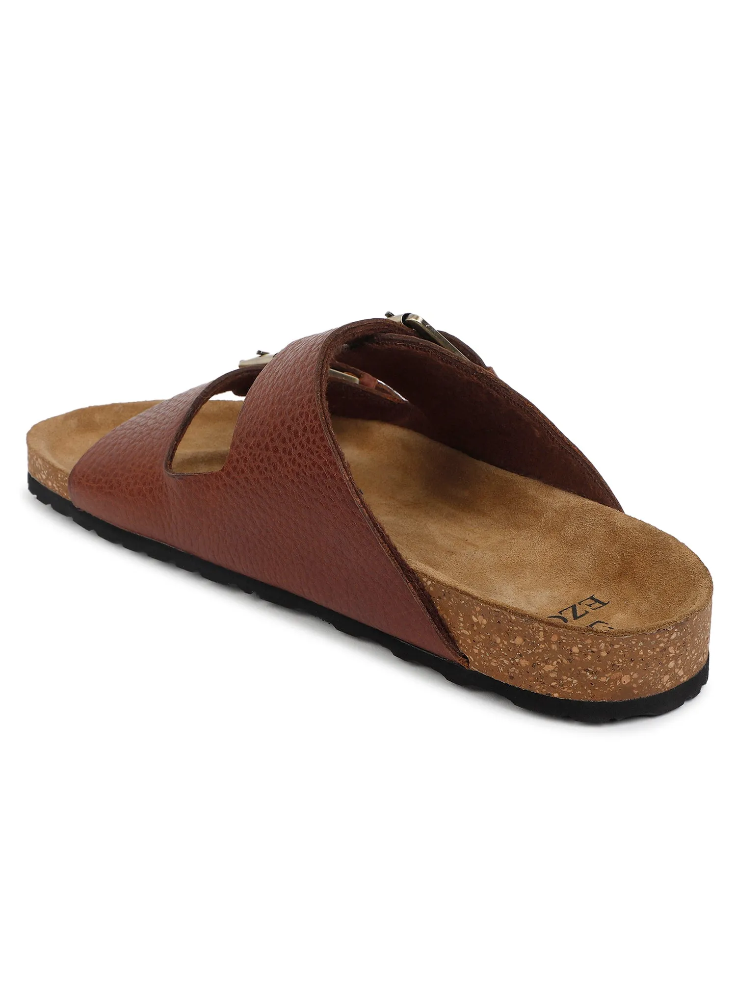 Leather sandal for men (Brown)