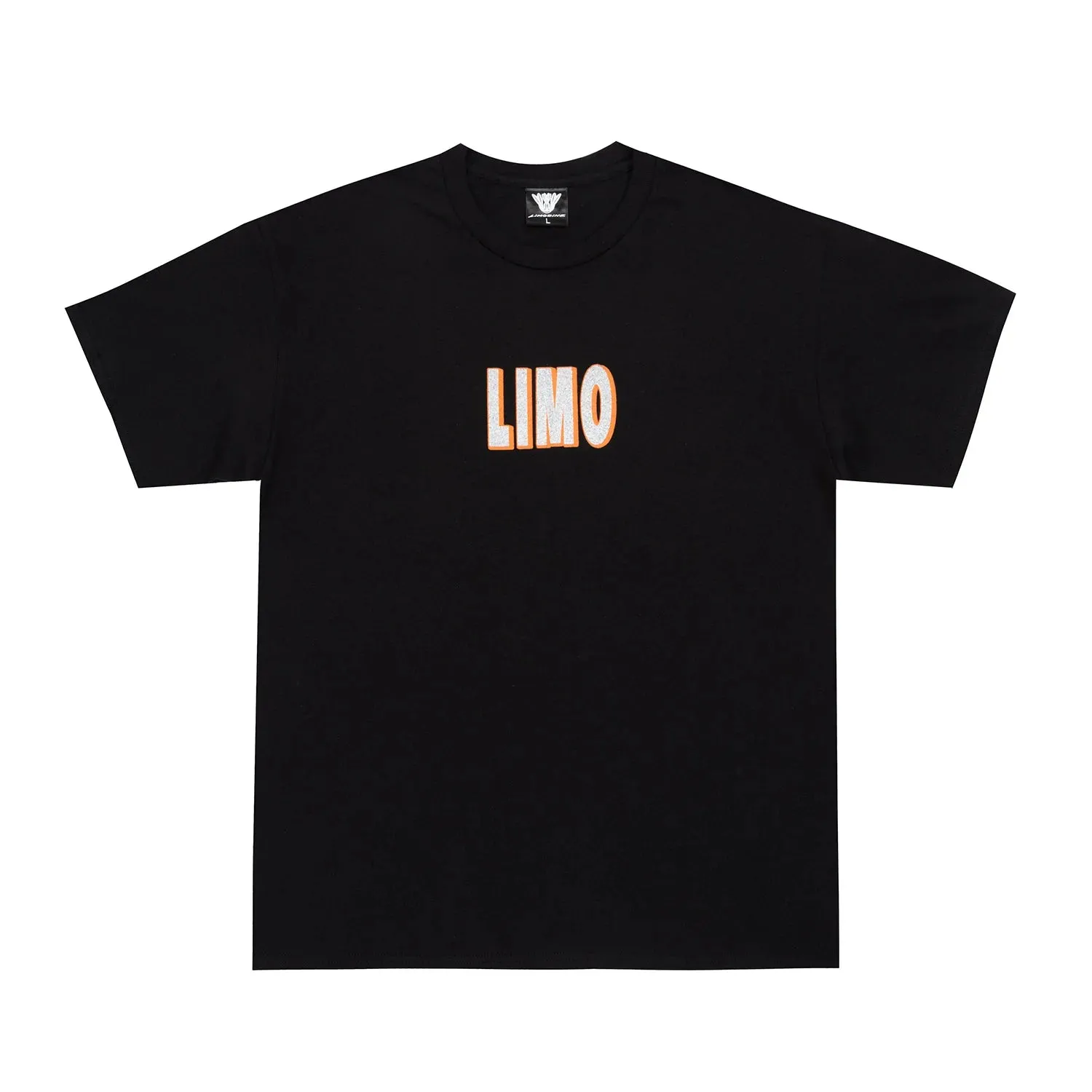 Limosine Limo Sticker Tee Black