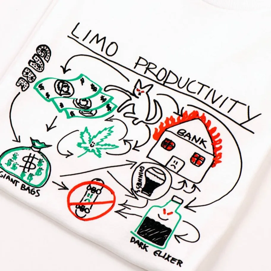 Limosine Productivity Tee (White)