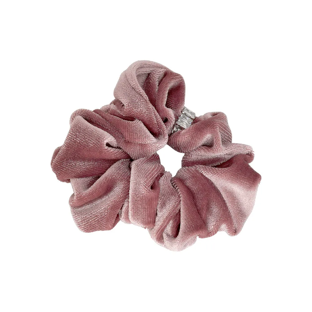 LUXURY BAGUETTE CRYSTAL SCRUNCHIES