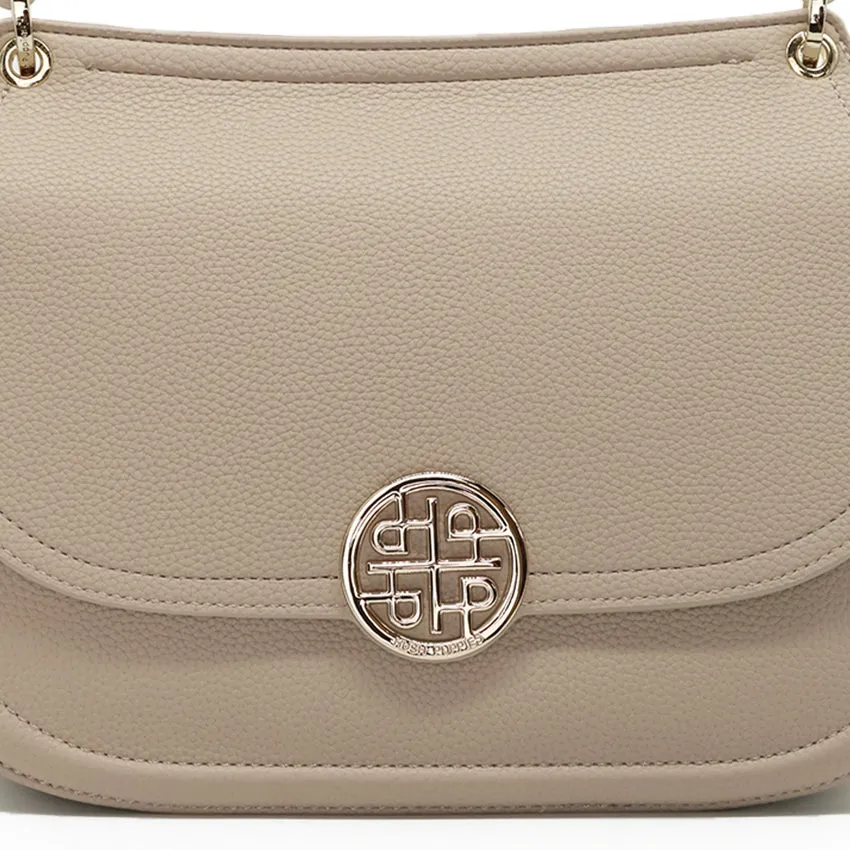 Marielle Satchel (L) Women's Bag - Beige