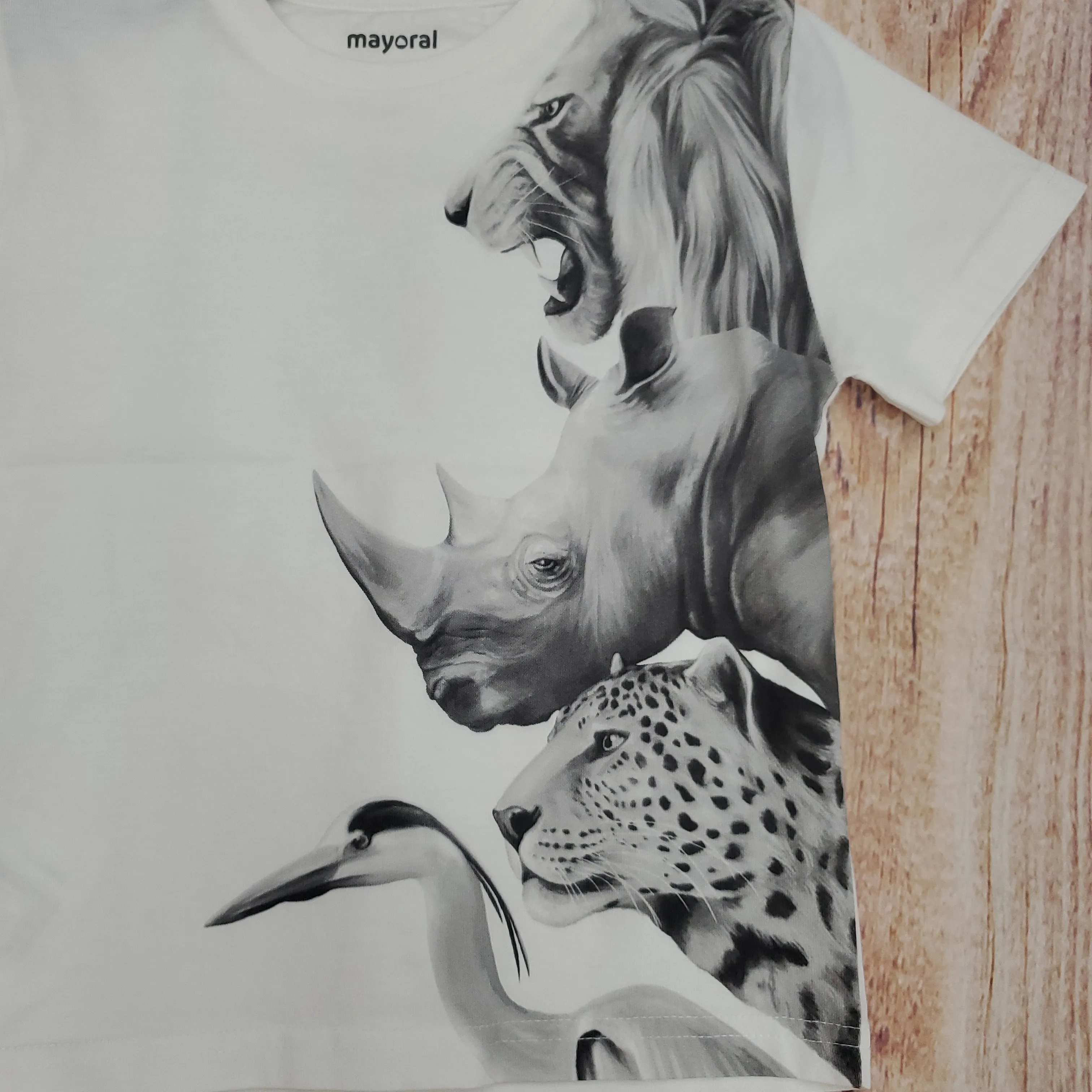 Mayoral Safari Animal Graphic Tee