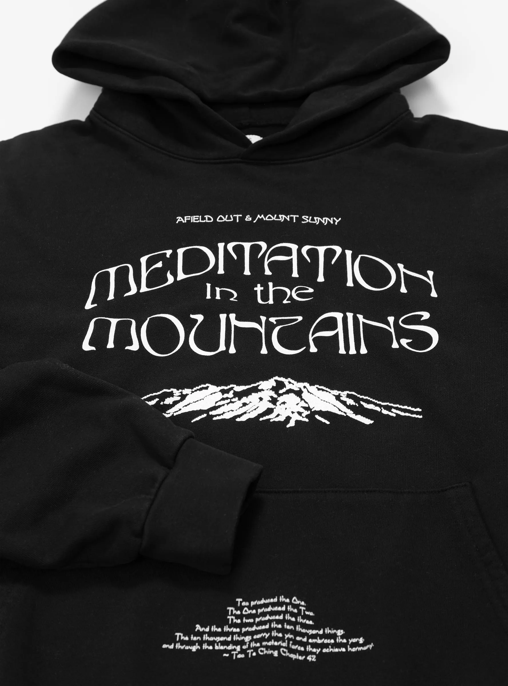 Meditation Hoodie Black