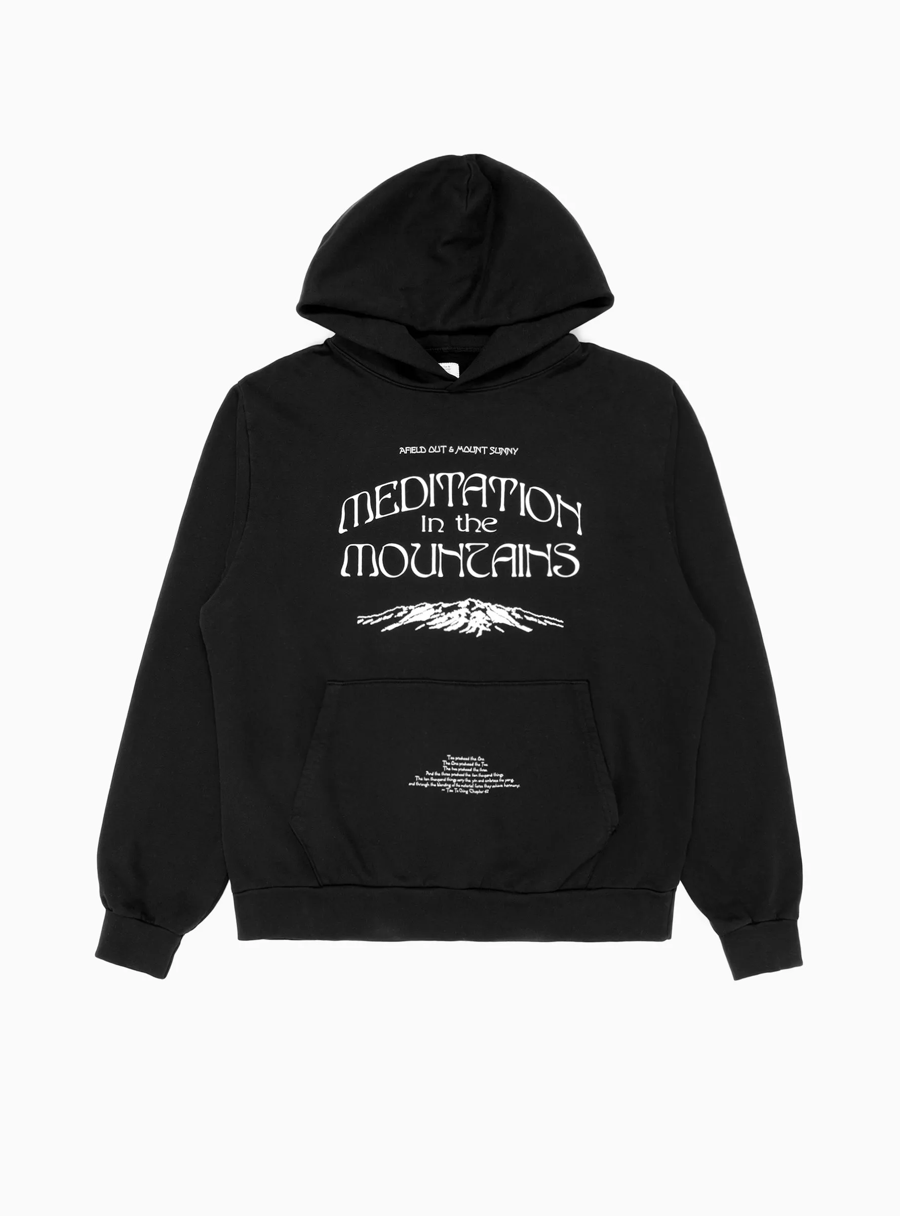 Meditation Hoodie Black