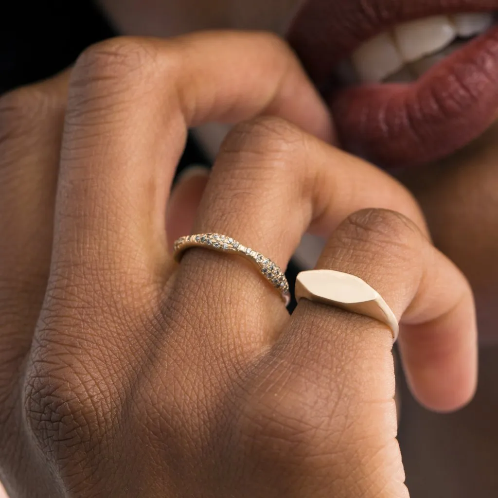 Medium Signet Ring Silver