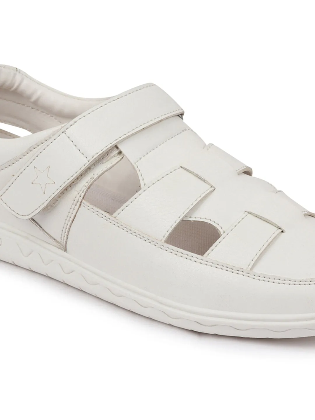 Men White Shoe Style Sandals