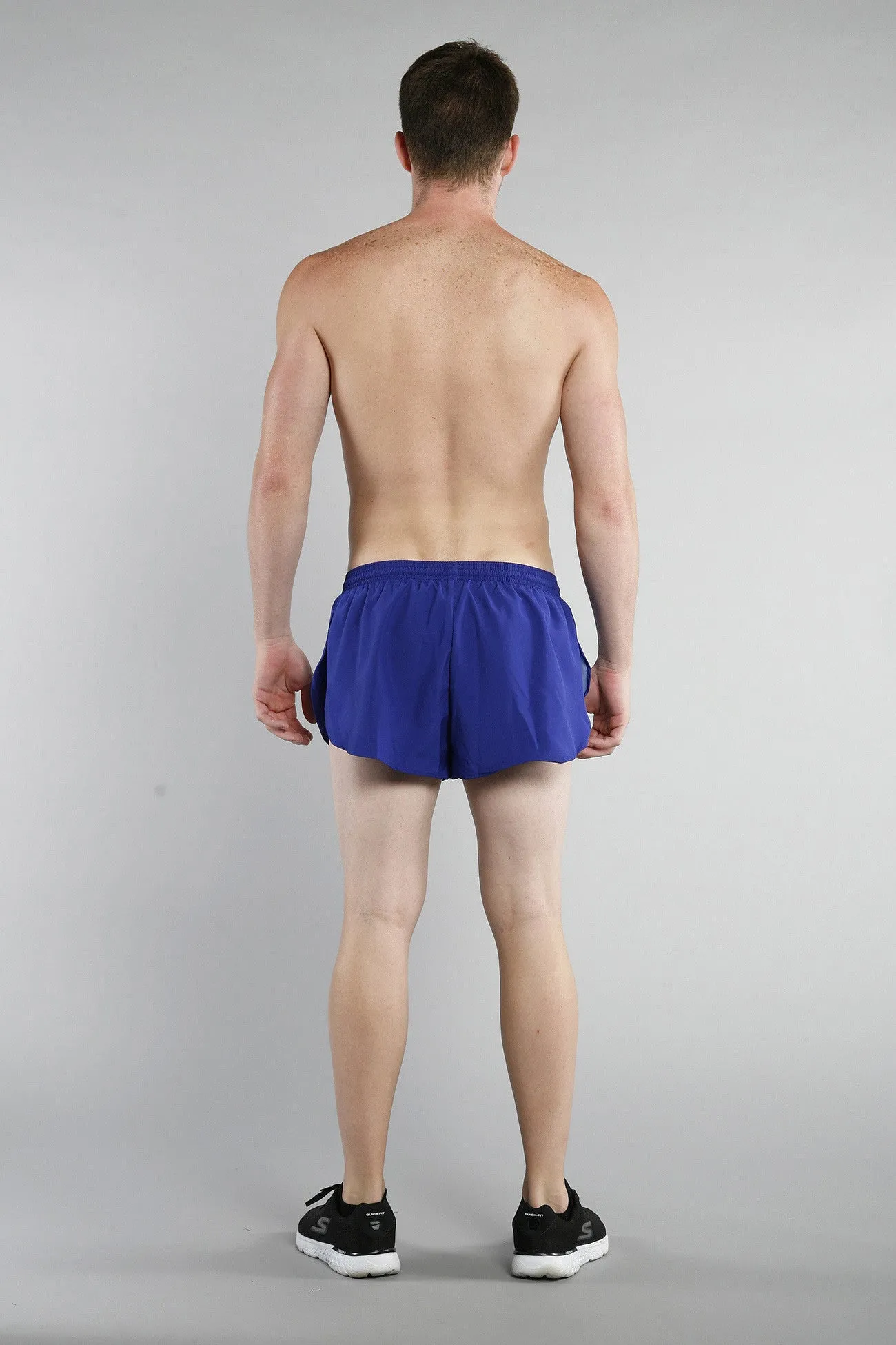 Men's 1" Elite Split Shorts- Indiana