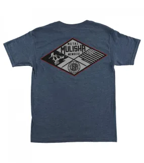 Metal Mulisha Kicks Tee Heather Navy