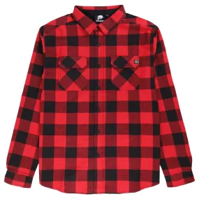 Metal Mulisha Mens Jacked  Flannel Red