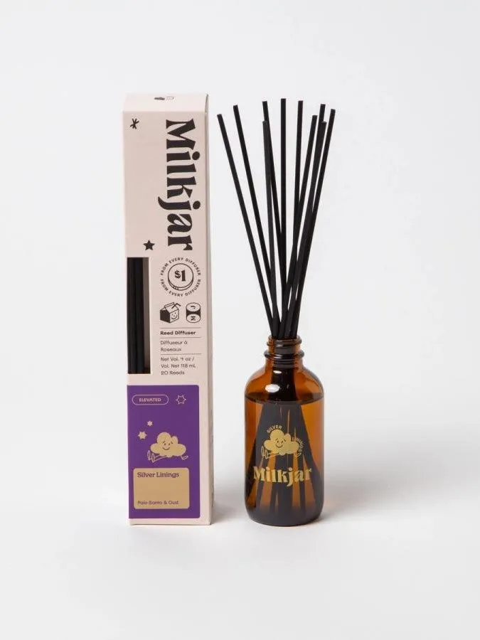 MILK JAR CANDLE CO Elevated 4oz Reed Diffuser