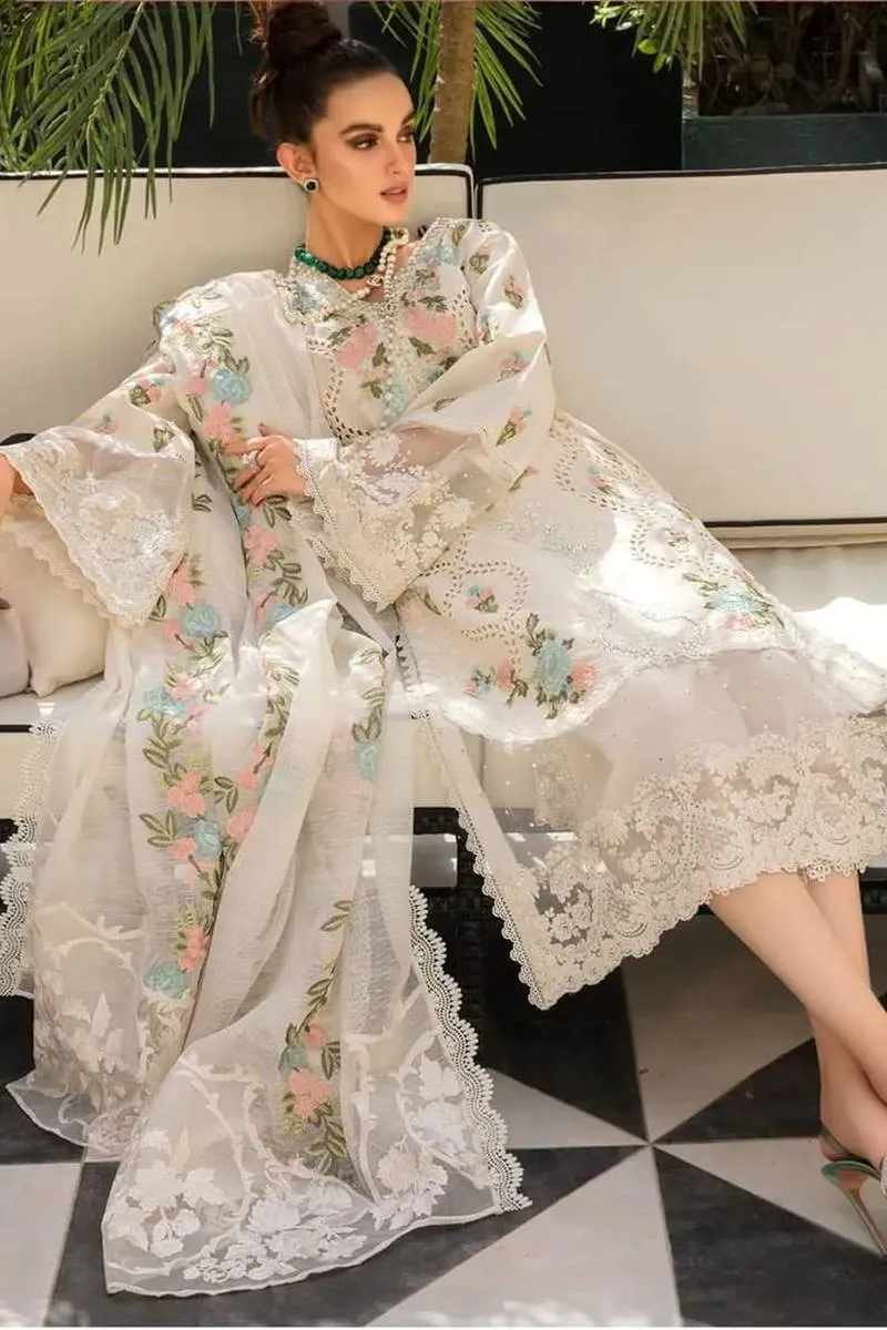 MONSOON BLOOMS Lawn Three Piece Summer Collection