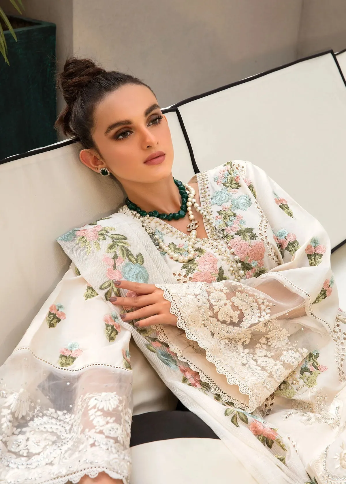 MONSOON BLOOMS Lawn Three Piece Summer Collection