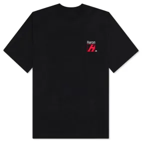 Multi Censored S/S Tee - Black/Multi