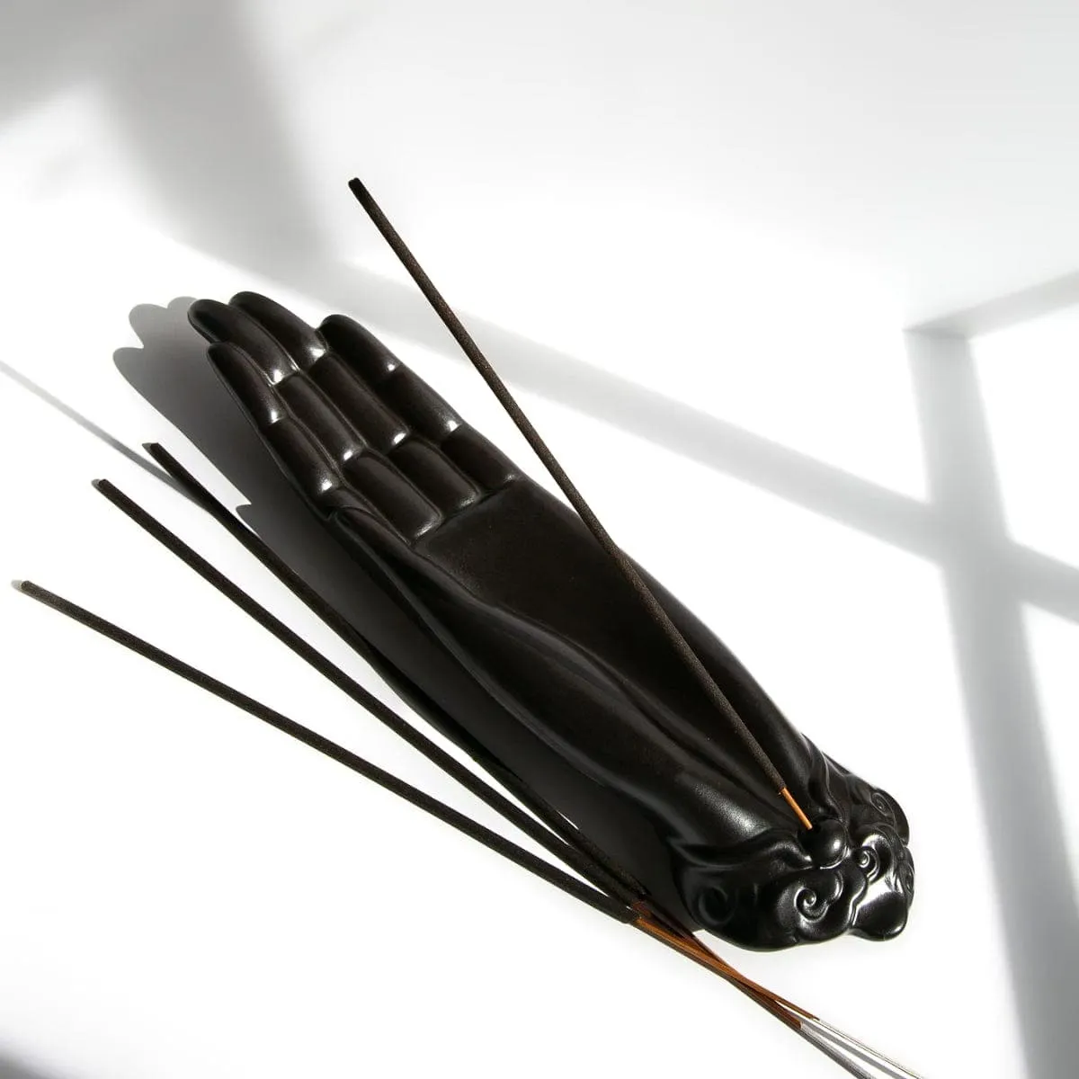 NEW! Loving Hand Ceramic Incense Holder