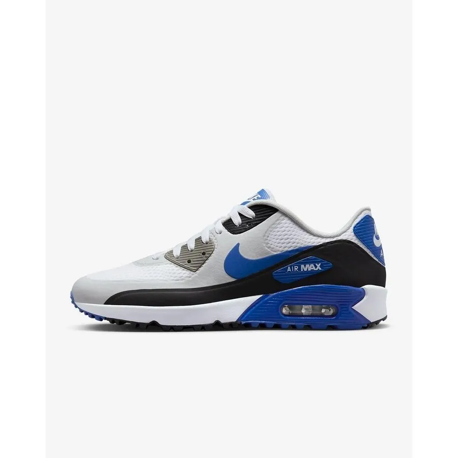 Nike Air Max 90 G TB Spikeless Golf Shoe - White/Blue